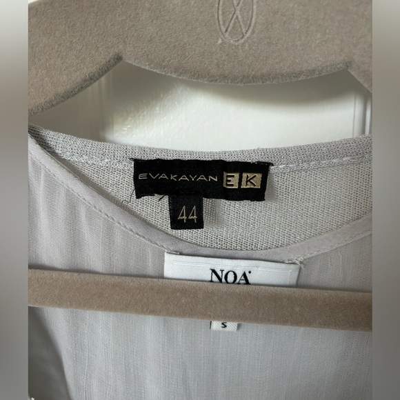 Beautifully detailed Noa Noa tank with Eva Kayan cropped wrap cardigan - Picture 5 of 5